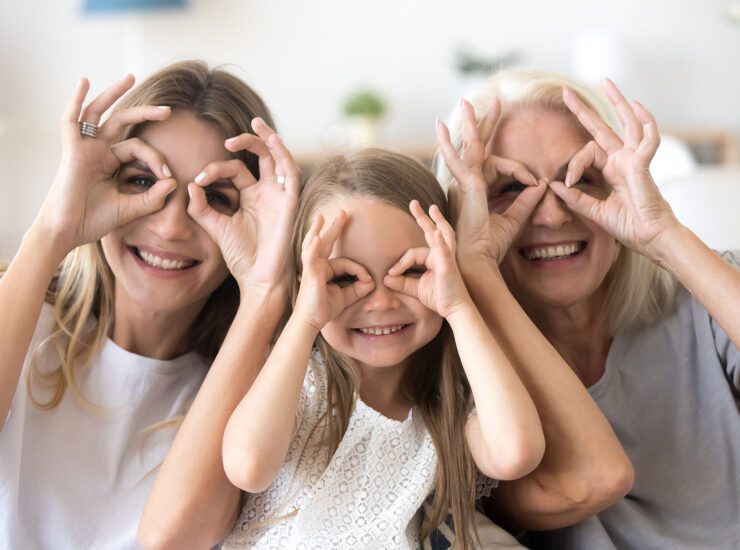 drei Generationen Frauen